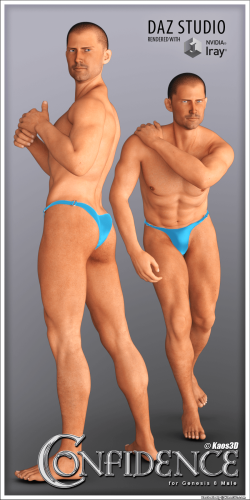 Confidence Poses for Genesis 8 Male