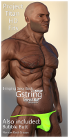 Fitting Morph - Project Titan HD Fits - Bringing Sexy Back - Gstring for Genesis 8 Male