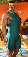 Fitting Morph - PAZ 2021 - Bill Sports Swimsuit for G8M by JaReHorse