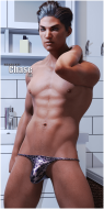 Fitting Morph - Calendar Guyz - Chase HD - Bringing Sexy Back - Gstring for Genesis 8 Male