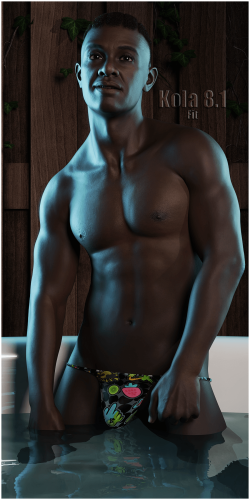 Fitting Morph - Kola 8.1 - Bringing Sexy Back - G-string for Genesis 8 Male