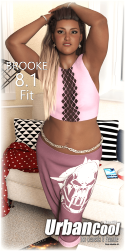 Fitting Morphs - Brooke 8.1 - Urban Cool for Genesis 8 Female