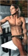 Fitting Morph - Marco 8.1 - Bringing Sexy Back - Backless Trunks for Genesis 8 Male