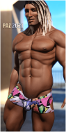 Fitting Morph - PAZ 2021 - Bringing Sexy Back - Backless Trunks for Genesis 8 Male