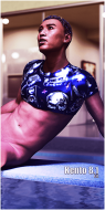 Fitting Morph - Kento 8.1 - Bring Sexy Back - Cropped Top for Genesis 8  & 8.1 Males