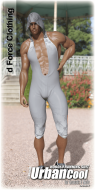 Urban Cool - Hooded Running Suit for Genesis 8 Male